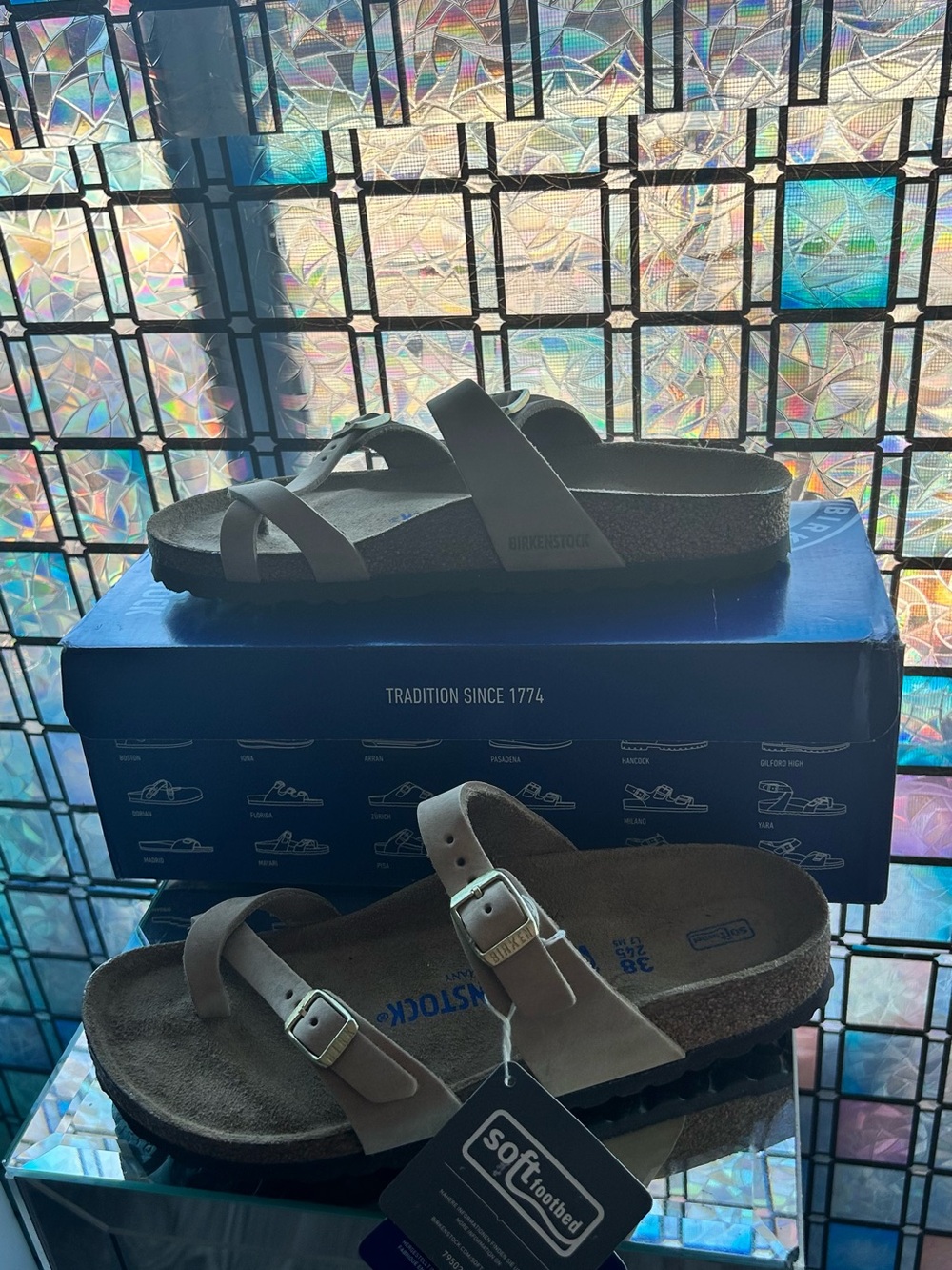 Birkenstock Mayari Sandcastle🏝️🏰🩴Soft Footbed Sandals